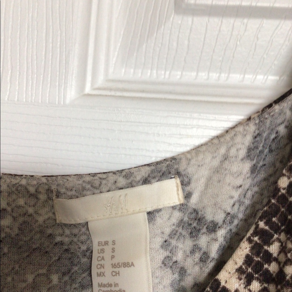 H&M python cotton dress - Picture 2 of 2
